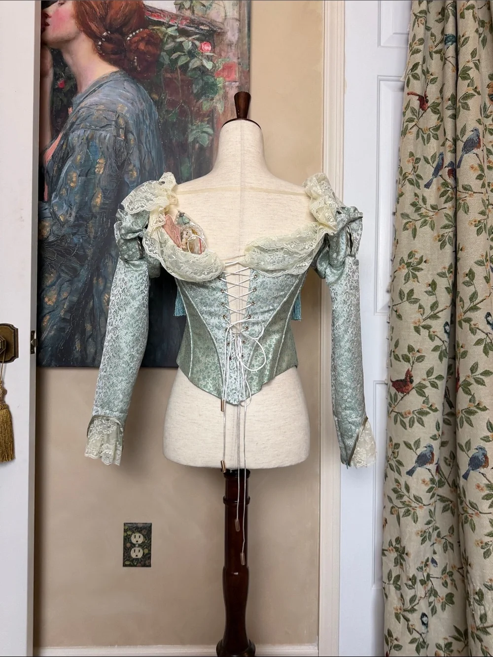 **NWT** DISCONTINUED LaceMade Princess Jasmine Casual Classic Lolita Corset Top - Picture 13 of 16